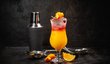 Campari Orange Passion – drink v ohnivých barvách vybízí k ochutnání.