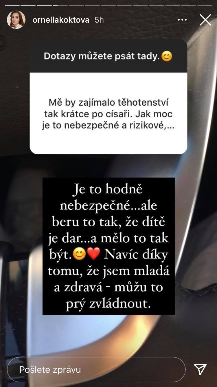 Ornella odpověděla na zvídavé dotazy