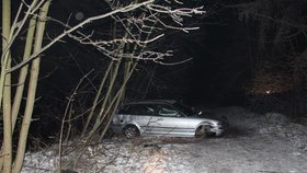 Nehody v Pardubickém kraji způsobovala ledovka na silnicích ale i popadané větvě