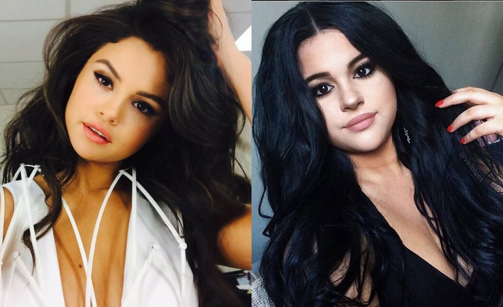 Selena Gomez vs  selenamarielookalikes