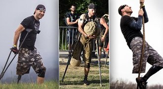 Jednonohý běžec bojuje. Vyhrál bitvu o život a chystá se na ME ve Spartan Race