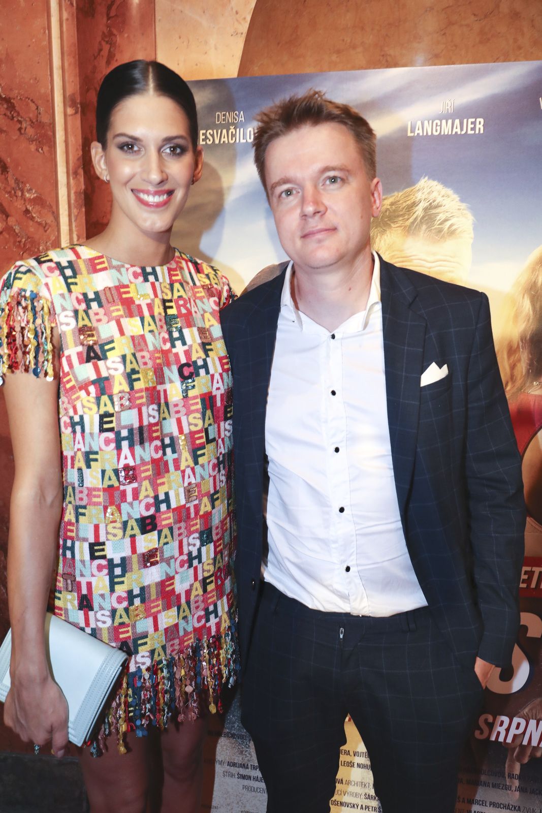 Premiéra filmu Přes prsty - Petr Kolečko a Aneta Vignerová