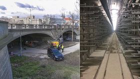 Kolektor pod Hlávkovým mostem je hotov. Hlavní město už jej převzalo do své správy. Rekonstrukci mostu tak nic nestojí v cestě.