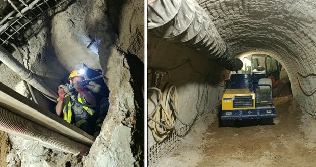 Horníci začali hloubit pod historickým centrem Brna kolektor.