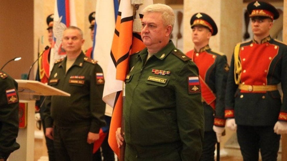Zabitý ruský generálmajor Andrej Kolesnikov