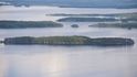 Výhled z hory Koli nabízí úchvatný pohled na typickou finskou krajinu tisíců jezer.