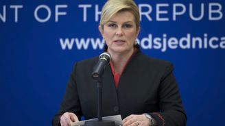 Chorvatská prezidentka mlží. Její agenti prý měli vyprovokovat bosenské muslimy