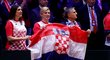Vítězství chorvatských tenistů v Davis Cupu sledovala i prezidentka Kolinda Grabarová-Kitarovičová