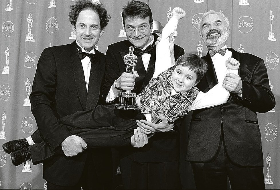 Předávání staré ceny filmové akademie v roce 1997