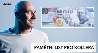 Koller slaví 50: Dostal vlastní bankovku, pomáhal uznávaný grafik