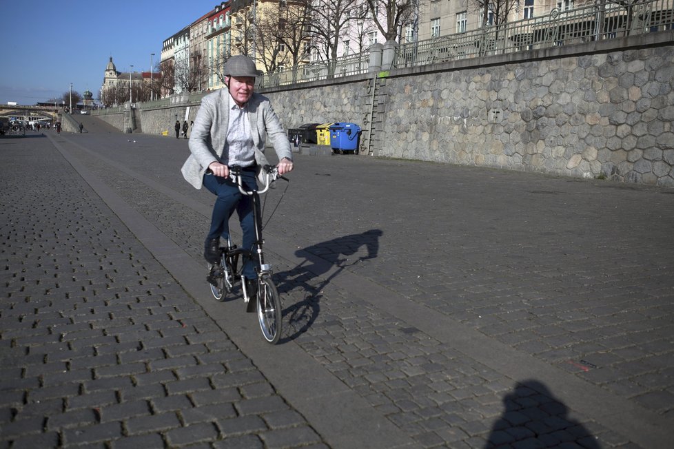 Lékař Richard Češka je také vášnivý cyklista