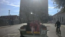 Cyklista po nehodě nadýchal tři promile.