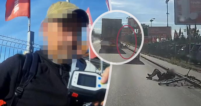 Cyklista po nehodě nadýchal tři promile.