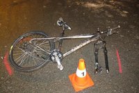Při nehodě na Zlínsku zemřel cyklista: Nejspíš nedal přednost autu