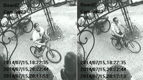 Dva muži ukradli kola mladému páru během pár sekund. Zachytila je kamera.