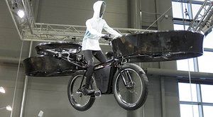 Létající kolo: Cyklistika budoucnosti 