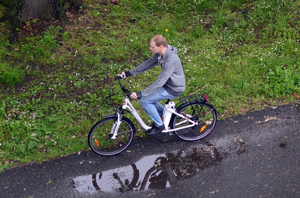 Ábíčko sviští na elektrokole