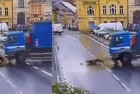 Náklaďák ve Šluknově srazil koloběžkáře a lidé se neshodnou: Kdo nehodu způsobil?!