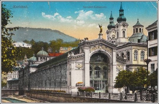 V Karlových Varech navrhoval architekt Josef Zítek Mlýnskou kolonádu. (ilustrační foto)