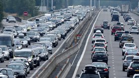 Dopravní kolaps na A7 ve Francii