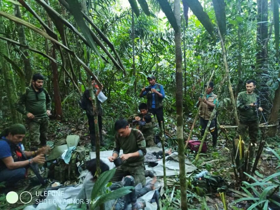 Děti přežily v džungli 40 dní