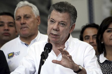 Kolumbijský prezident Juan Manuel Santos