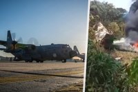 Děsivá nehoda armádního letounu v Kolumbii: Zemřelo 80 vojáků!