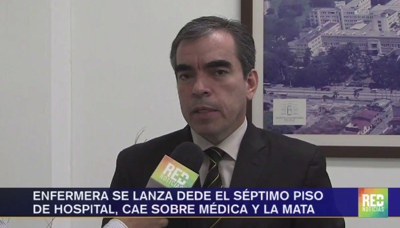 Ředitel nemocnice Juan Carlos Corrales