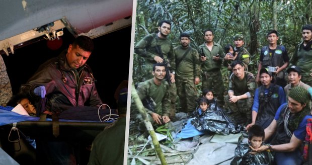 Zázrak: S rodinou se zřítilo letadlo, děti našli po 40 dnech živé v džungli!