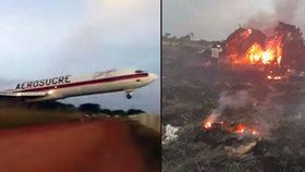 V Kolumbii havarovalo nákladní letadlo.