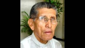 Zavražděný kněz Luis Pereira.