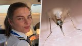 Smrt po komářím štípnutí! Budoucí pilotka (†21) zemřela po návštěvě Evropy