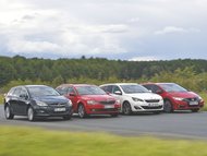 Škoda Octavia Combi 1.6 TDI vs. Opel Astra ST 1.6 CDTI vs. Peugeot 308 SW 1.6 e-HDI vs. Honda Civic Tourer 1.6 i-DTEC