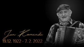 Jan Komenda zemřel