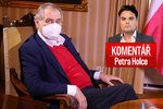 Petr Holec okomentoval rozhovor, který prezident Miloš Zeman poskytl deníku Blesk.