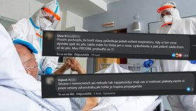 Noste respirátory, poprosili zdravotníci z Jihlavy. „Odborníci“ z facebooku je zavalili urážkami a dezinformacemi
