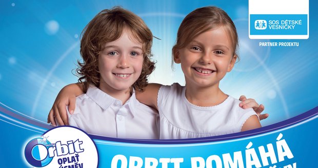 Pomoci můžete každým nákupem produktů Orbit.