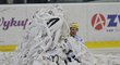 Hokejisté Brna se „topili“ v papírech, které naházeli slavící fanoušci po postupu na led