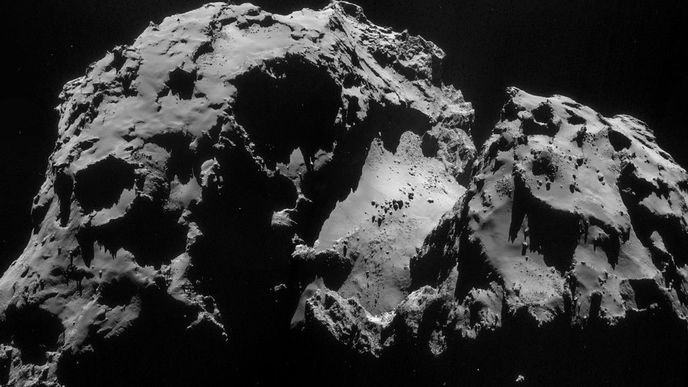 Unikátní fotky komety, poslala je sonda Philae