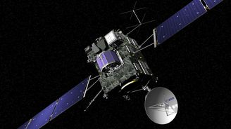 Sonda Rosetta po 12 letech ukončila cestu vesmírem, dopadla na povrch komety