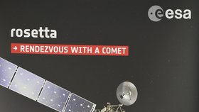 Napjaté sledování přistání modulu na kometě