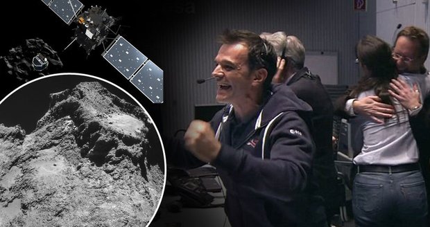 Evropští vědci se zapsali do historie: Modul Philae přistál na kometě! Velký krok ve zkoumání vesmíru