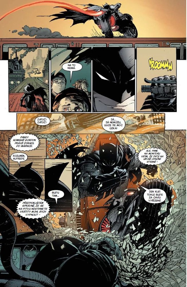 Z komiksu Batman: Soví tribunál