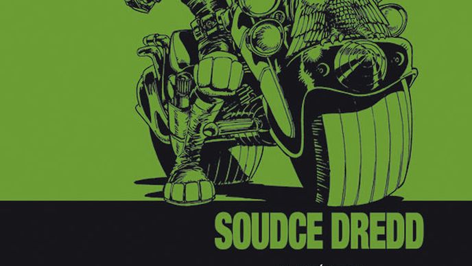 Ukázka z komiksu Soudce Dredd