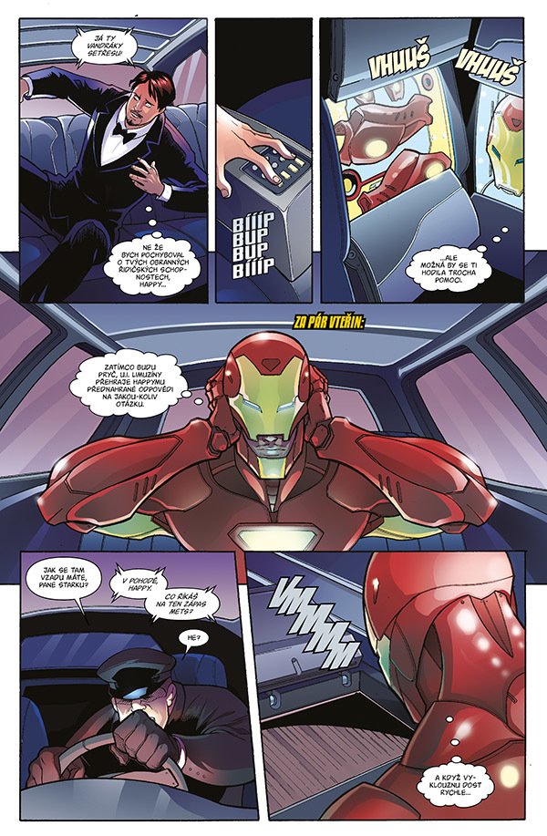 Komiks Iron Man: Hrdina ve zbroji