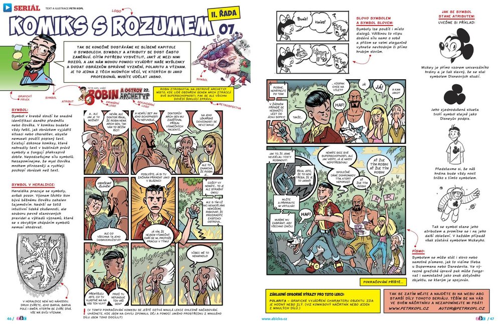 Komiks s rozumem II - 7. díl: Jak kreslit symboly