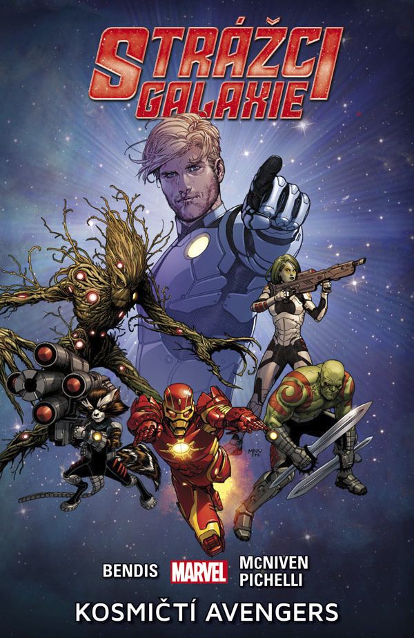 Z komiksu Strážci galaxie: Kosmičtí Avengers