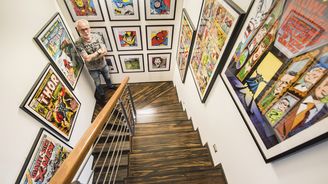 Komikshaus: Bydlení v objetí komiksových figurek za statisíce korun