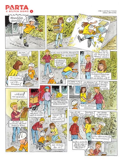 Nový komiks v ABC č. 1/2019: Parta z bílých domů