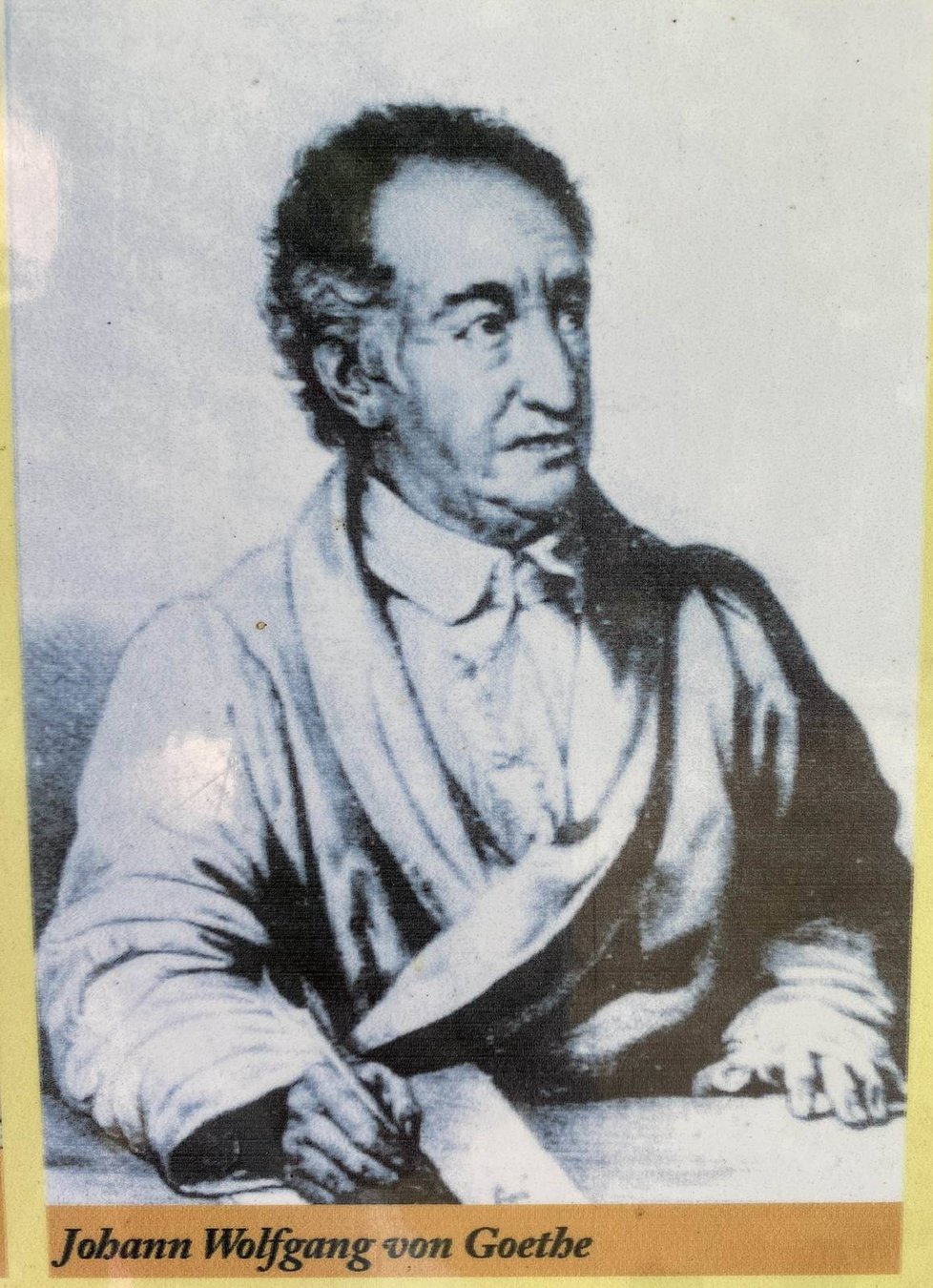 O průzkum Komorní hůrky se zasadil básník, dramatik, politik a nadšený geolog Johann Wolfgang Goethe (1749 – 1832). Tvrdil, že kopec je sopečný.